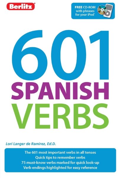 601 Spanish Verbs (601 Verbs) cover