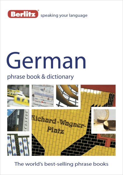 Berlitz German Phrase Book & Dictionary cover