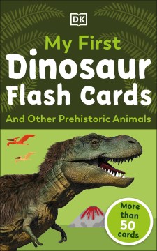 My first dinosaur flash cards.