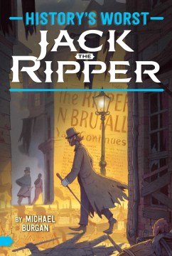 book cover with shadow man walking under a street lamp