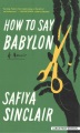 How to say Babylon : a memoir